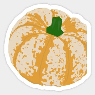 Pop Art Pumpkin Sticker
